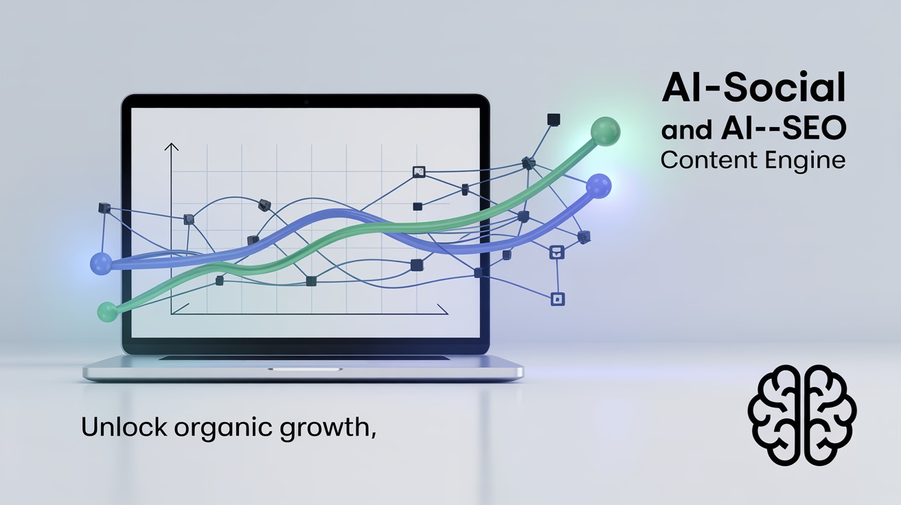 AI X Network AI-SEO & AI-Social Content Engine professional interface demonstration